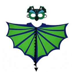 CTP610- Kid Dragon Cape Mask Costume